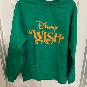 Disney Green Gildan Sweatshirt